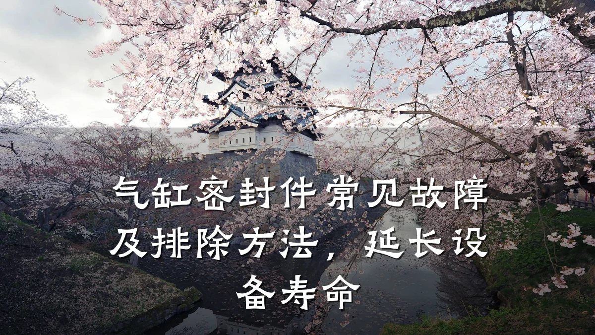 气缸密封件常见故障及排除方法,延长设备寿命