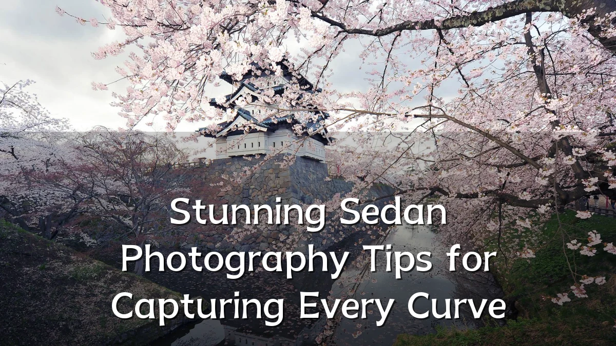 Stunning Sedan Photography Tips for Capturing Every Curve