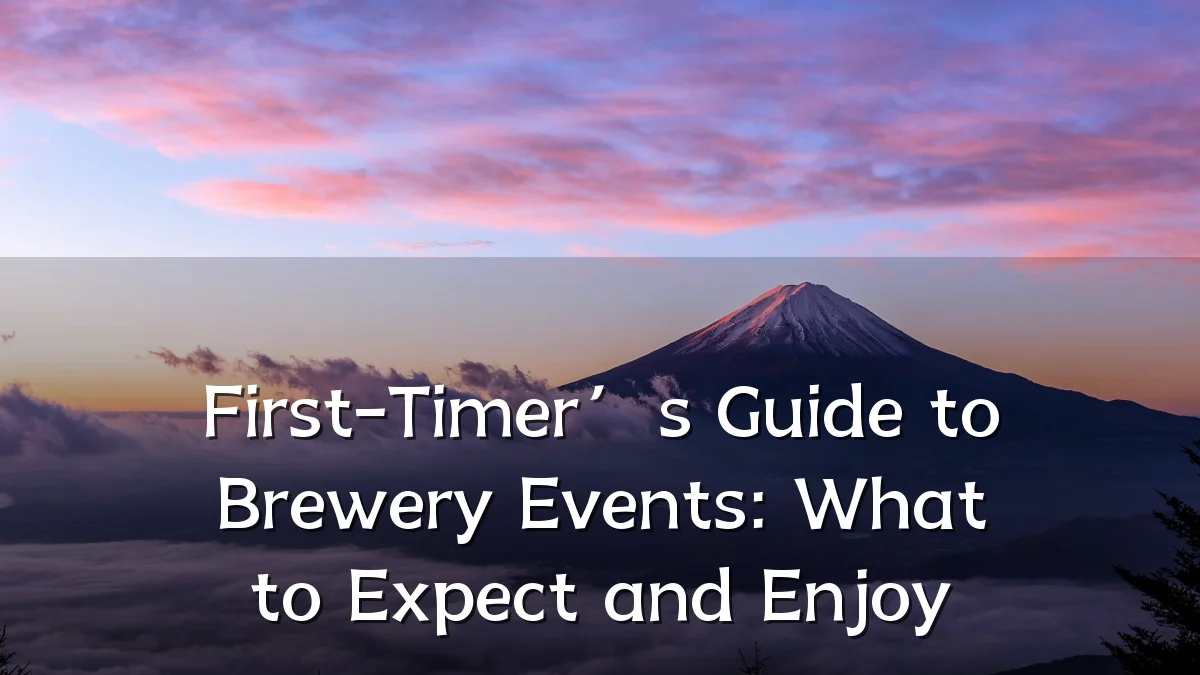 First-Timer’s Guide to Brewery Events: What to Expect and Enjoy