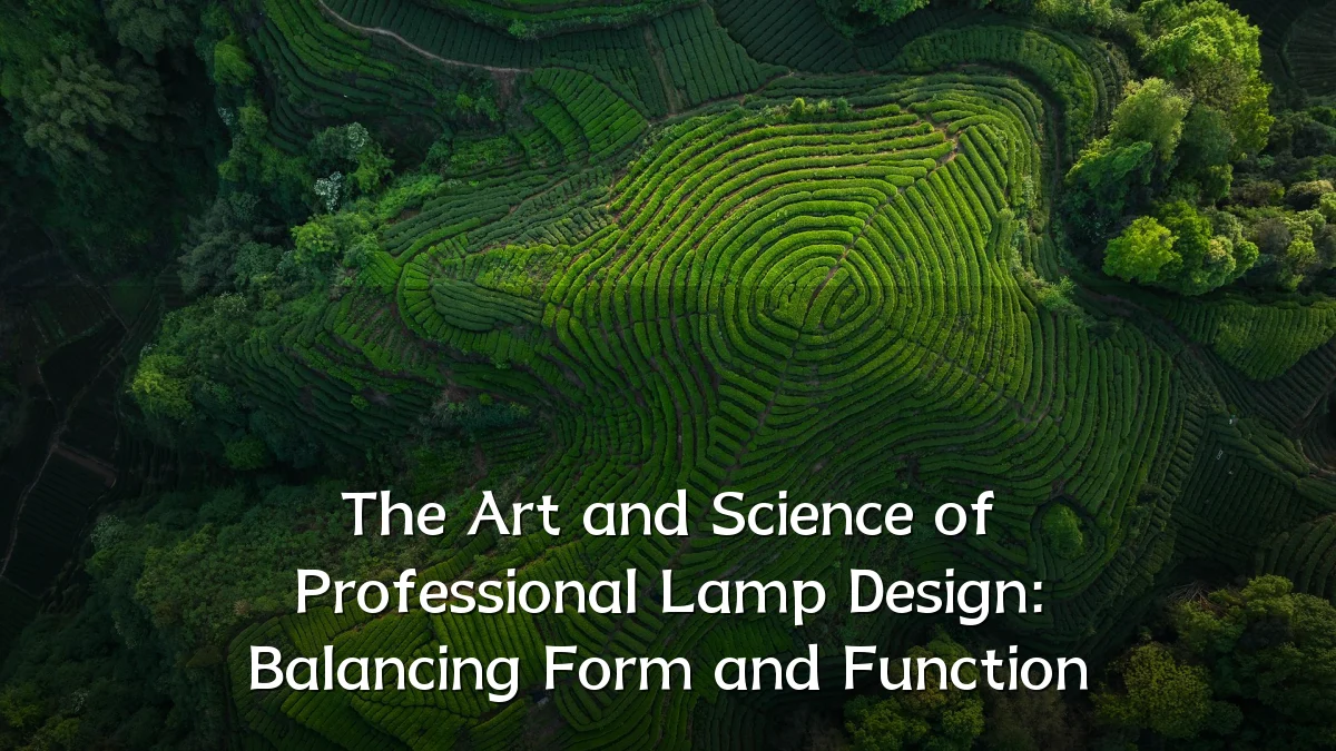 The Art and Science of Professional Lamp Design: Balancing Form and Function